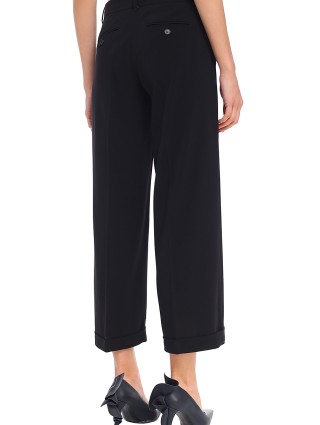 Чёрные брюки MAX MARA: фото 6 - Invogue